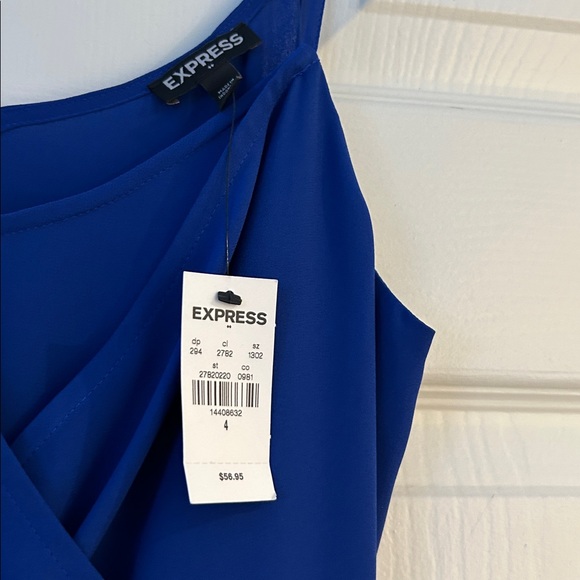 Express Royal Blue Romper - Picture 2 of 5